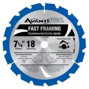 7-1/4 In. X 18-Teeth Fast Framing Saw Blade