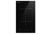 EuroChef 30cm 2 Zone Induction Cooktop, 3300W Electric, Touch Controls