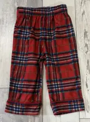 Wondershop PJ Pajama Pants size 12M - Red/Plaid - NEW