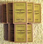 NEW 9x Crabtree & Evelyn VERBENA and LAVENDER BATH & FACIAL SOAPS
