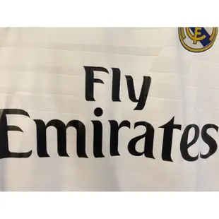 C羅 Ronaldo 皇馬 14-15主場球衣 西甲 Adidas S號