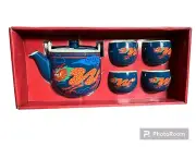 Lunar New Year Stoneware Teapot And Cup Set 5 Piece Target NIB