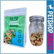 RAW For Birds Chunky Soaking Blend 1kg + Sprouting Jar
