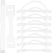 GANAZONO 100Sets Heavy Duty Replacement Handles for Cardboard Box Shipping Accessory for Easy Carrying of Present Boxes Milk Cartons and Packaging Needs