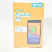 Alcatel A3 Smartphone 5'' 16GB/1.5GB Quad Core 4G Optus Locked - Black 5046l