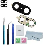 [YUYOND] 2pcs OEM Original Rear Camera Glass Lens Replacement for Google Pixel 7 with Adhesive Preinstalled with Repair Tools Kit and Installation Manual