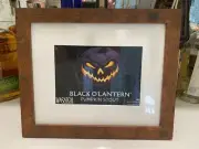 Wasatch Brewery BLACK O’LANTERN PUMPKIN STOUT Framed Beer Art Brewing Company