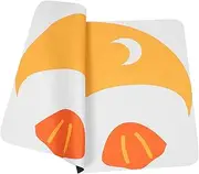 Kisangel Dog and Cat Food Mat Non Slip Pet Feeding Pad Quick Drying and Easy to Clean Absorbent Pet Bowl Mat for Dog and Cat Feeding