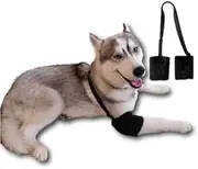 Miller Eclipse Dog Reinforced Elbow Pads Elastic Hygroma Relief Pressure Sore Cushions Flexible Straps Medium Dog Large Dog Soft Stretchy Material