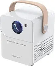 Portable Rechargeable Projector with Built in Battery - 1080P Full HD Quality for Outdoor Movies and Gatherings Enjoy Anywhere