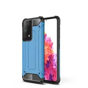 MCC Shockproof Samsung Galaxy S21 Ultra 5G Heavy Duty Tough Case Cover [Sky Blue]