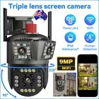 Waterproof 2.4G WIFI IP Camera Outdoor PTZ Camera AI Tracking Security Camera AU
