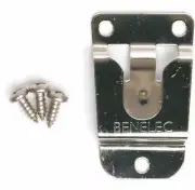 Benelec Stainless Steel CB UHF Radio Microphone Holder Clip Bracket GME Uniden