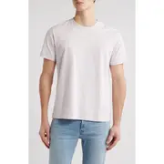 FRAME Logo Cotton T-Shirt in Light Pink at Nordstrom, Size Small