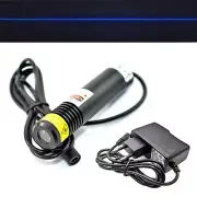 High precision 450nm100mW 12V green laser line module glass lens cutting locator