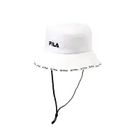 在飛比找蝦皮購物優惠-FILA 簡約素色筒帽/漁夫帽