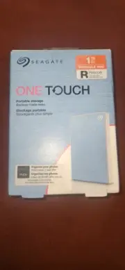 Seagate One Touch 1TB Portable HDD. Brand New