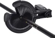 XMANX Whisker Biscuit Arrow Rest, Archery Compound Bow Brush Round Hand Brush Screw Bristle Arrow Stand on for Arrow Maintenance (Black)
