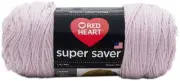 Red Heart Super Saver Yarn-Pale Plum E300B-579