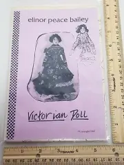 Vintage Elinor Peace Bailey Victorian Doll Pattern Unused in Package