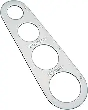 Stainless Steel Spaghetti Measure Tool 4 Holes Pasta Measuring Portion Control Gadgets Kitchen Accessories (1PCS)