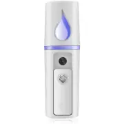 Nano Facial Steamer: USB Rechargeable Mist Spray for Deep Hydration & Spa Glow