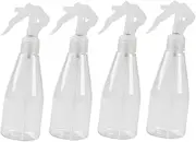 FONDOTIN 4pcs Refillable Watering Bottle Multi Purpose Spray Bottles for Plants and Hairdressing Lightweight for Gardening and Home Use