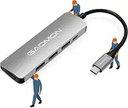GAOMON AD01 USB C Hub/Dork - 5 in 1 portble Docking Station with 1 x 4K HDMI Output , 3 x USB 3.0 Ports , 1 x USB-C Port, Compatible with Mainstream Laptop/Smart Tablet/Phone and Other USB-C Device