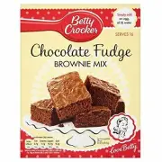 Betty Crocker Chocolate Fudge Brownie Mix (415g)