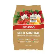 Richgro 5kg Rock Mineral Fertiliser and Soil Improver , Soil structure improver.