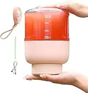 Portable Juicer Blender, Wireless Large Capacity Blender Cup, Multifunctional Fruit Vegetable Mixer, for Home Kitchen, Gym, Offices, Outdoor Activities, Camping, 4.72x4.72x6.89 inches