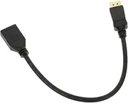 SAFIGLE Male to Female Extension Wire 4k Cable for Laptops/computers Gold Plated