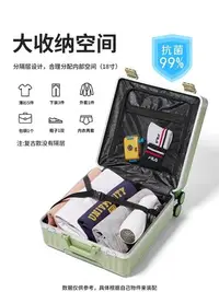 在飛比找Yahoo!奇摩拍賣優惠-RIMOWA/德國日默瓦行李箱女18寸小型密碼鋁框拉桿旅游箱