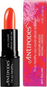 Piha Beach Tangerine Natural Lipstick 4g