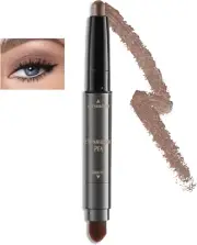 Boobeen Eyeshadow Pencil, Cream Eyeshadow Stick with Blending Brush, Shimmer ...