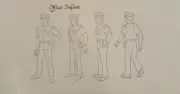 Fat Albert and the Cosby Kids 1972 Animation Production MODEL HAND DRAWN #8