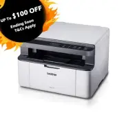 Brother DCP-1610W 3-in-1 A4 Mono Laser Wireless MFP Printer+TN1070 Toner DCP1510