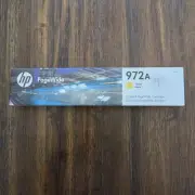 HP 972A Yellow Original PageWide Ink Cartridge Exp. March/2025