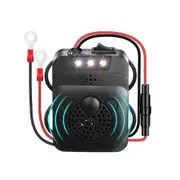 Mouse Repeller Ultrasonic Animal Repeller Rat Repellent Small Ultrasonic Mice Deterrent 12V Car Vehicle Automobile Car Engine with Strobe Light