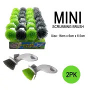 2x Mini Scrubbing Brush Cleaning Keyboard Sweeper Duster Broom Hand Tool