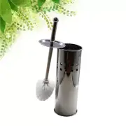 Gold Toilet Paper Holder Bathroom Bin with Lid Household Brush