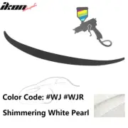 Fits 11-15 Hyundai Elantra (Avante MD) Euro Style Trunk Spoiler Painted WJ White (for: Hyundai)