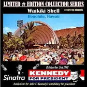 Frank Sinatra Live Funraiser for John F. Kennedy 1960 Honolulu Hawaii LTD CD