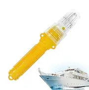 Fishing Safety Flares | Fish Luring Tool Waterproof Fishing Light Safety Flares - Boating Kit with Sensing Warning Sign, LED Luring Light for Coast Guard