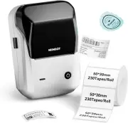 B1 Label Maker, Thermal Label Printer, Label Maker Machine with Tape Portable St