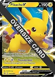 Pokemon - Pikachu Oversize/Jumbo Card - SWSH061 - Black Star Promo