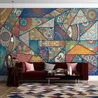 3D Mandala Geometric Wallpaper Wall Mural Removable Self-adhesive 1768