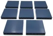 Lego 8 New Dark Blue Panels 1 x 6 x 5 Pieces