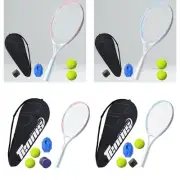 Tennis Trainer Rebound Ball with Tennis Racket Training Tool for Playground