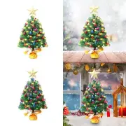 17.72inch Mini Christmas Tree Tabletop Decoration Ststue with Star Treetop Xmas